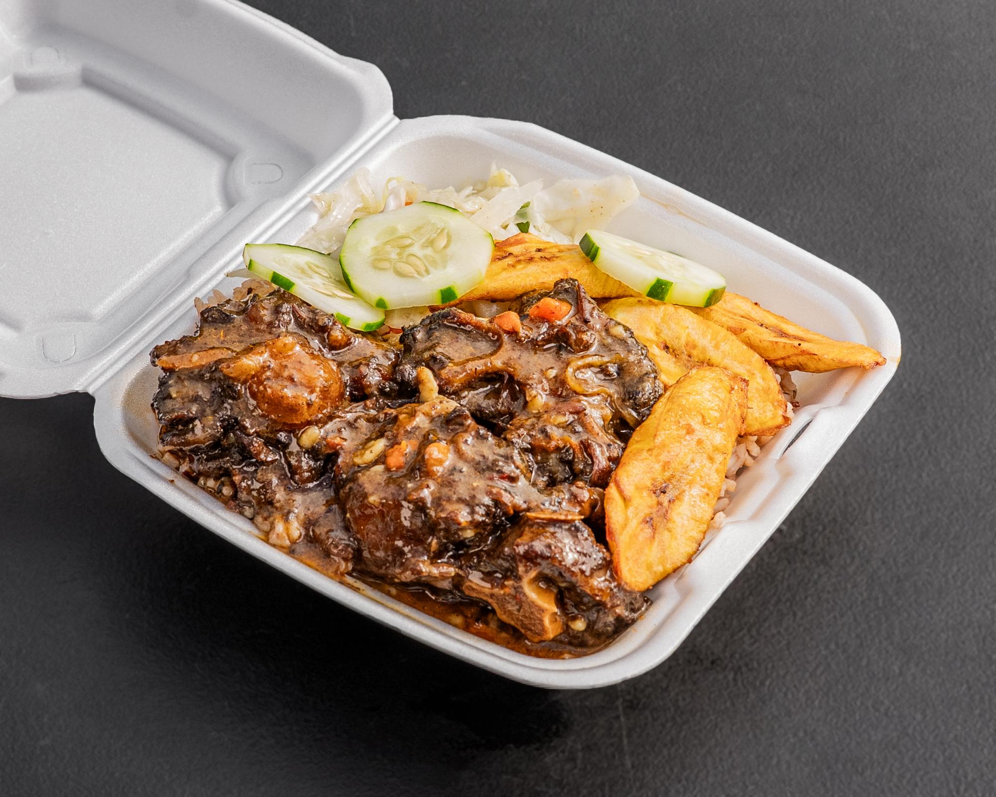Braised oxtail